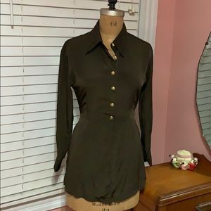 Vintage Shirt-waist Blouse